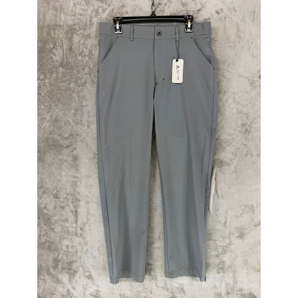 Royal & Awesome Mens Golf Trousers Charcoal Grey Stretch Pants‎ 32/32 RPVG3232